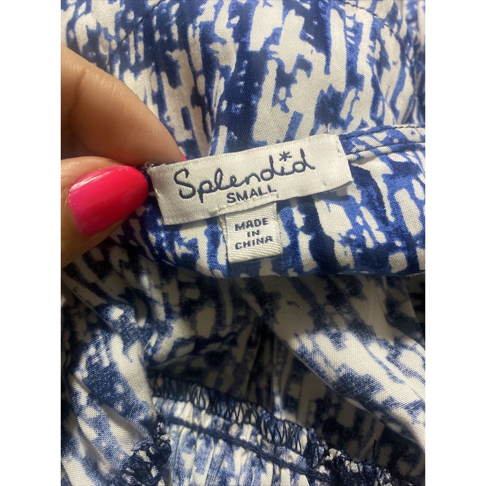 Anthro Splendid Waterfall Button Front Sleeveless… - image 5